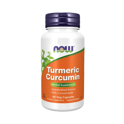 Now Foods Turmeric Curcumin (60 vcaps) (395,23 EUR/kg)