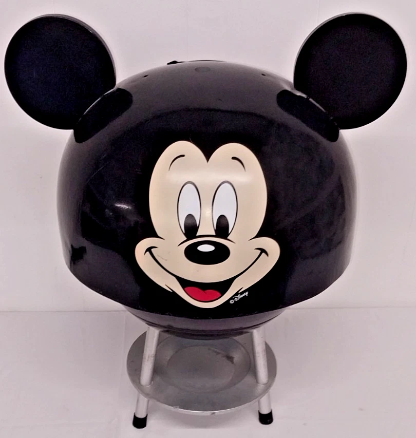 Disney Vintage Let's Go Grill with MICKEY MOUSE charcoal BBQ NEW by Masterbuilt