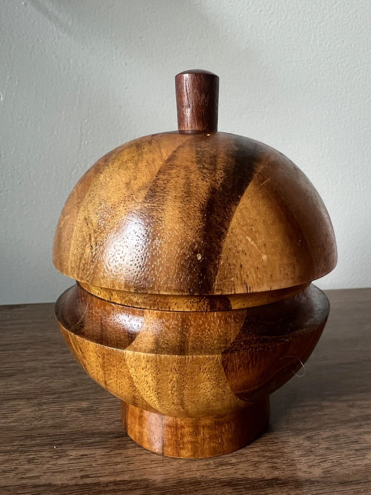 Mid Century Dansk Danish Modern Salt Shaker and Pepper Mill Teak Jens Quistgaard