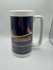 Vintage St. Louis Cardinals 1985 NL Champs Bud Light Plastic Beer Mug 
