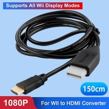 WII to HDMI Cable Converter Full HD 1080P WII to HDMI Wii 2 HDMI Converter 150cm