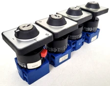 Lot of 4 - CG16 / A291 Kraus&Naimer Keyed Rotary Switch - Next Day Option