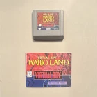 Nintendo Virtual Boy Wario Land Platformer Game Manual Included READ DESCRIPTION