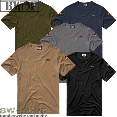 BWuM BUNDESWEHR TROPENSHIRT LEICHT + FLAGGEN BW T-SHIRT UMTERHEMD ARMEE SHIRT