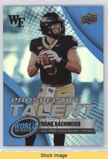 2025 Upper Deck World of Sports Prospective Talent Blue Hank Bachmeier READ 0nr3