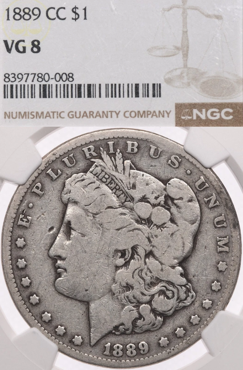 Silver VG 8 Graded Morgan US Dollars (1878-1921) for sale | eBay