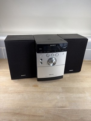 Sony Micro Hifi Anlage CMT EH15 CD AUX AM FM Radio getestet funktioniert