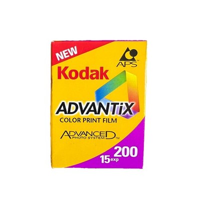 Kodak Advantix 200 Speed 15 Exposure APS Film (APS 200-15) Expired 2001
