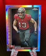 2025 Topps Chrome Mike Evans Lightboard Variation SP Refractor #282 Buccaneers 