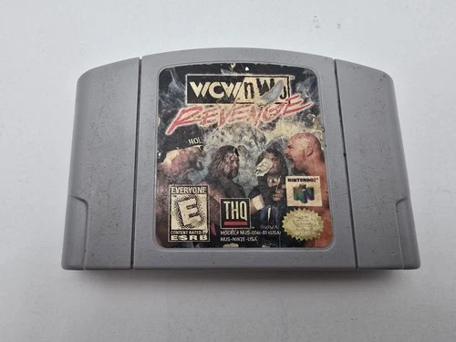 ​WCW vs nWo Revenge - Nintendo 64 N64 - Authentic Tested Working Game Cartridge