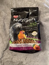 Kaytee Nutri Soft Pet Parrot Conure Bird Food Seed, 3 Pound