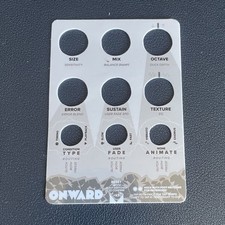 ONWARD Chase Bliss Pedal Overlay for secondar...