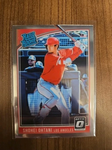 New Listing2018 Panini Donruss Optic - Rated Rookie Shohei Ohtani #56 Batting (RC)