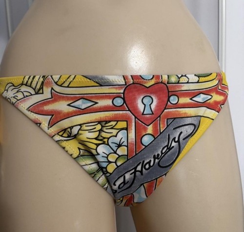 Ed Hardy Y2K Bathing Suit Bikini Set Size Medium RARE - Picture 5 of 8