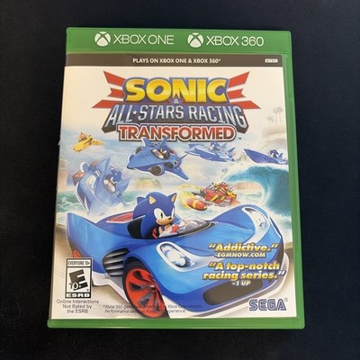 Sonic & All-Stars Racing Transformed Microsoft Xbox One & 360 Tested & Working