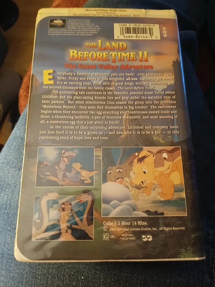 The Land Before Time Vhs Bundle (2,3,4) (Does Not Include First Movie) - Image 2 of 4