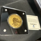 Pure Gold 1/200 Oz Proof Coin US Gold Rush 1845-S Liberty Head Half Eagle