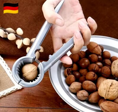 Nussknacker Nussbrecher    Metall Nuss Walnüsse Haselnuss Nussöffner Knacker 