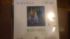 Rain Man Tom Cruise  D Hoffman Laserdisc New Sealed. slight creases in cover.