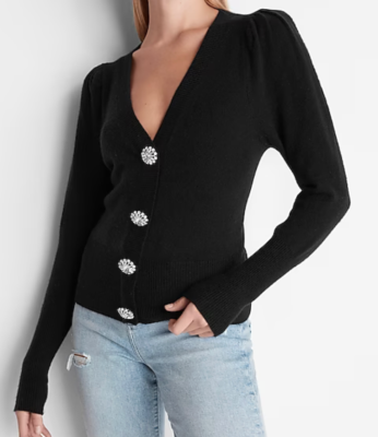 express black cardigan