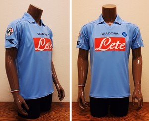 NAPOLI 2008/09 Diadora Home Shirt 