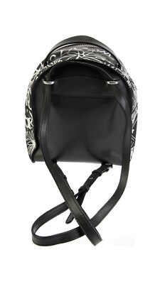 Michael Kors Graffiti Printed Backpack Men Or Women Black 