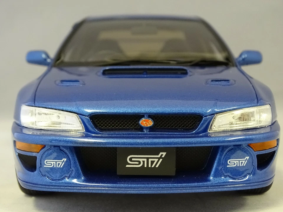 KYOSHO 1/18 SUBARU IMPREZA 22B STi VERSION 1997 BLUE MET KSR18033BL - Image 3 of 4