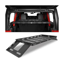 Hooke Road Rear Trunk Cargo Rack Basket Tray Interior Storage Luggage Carrier...