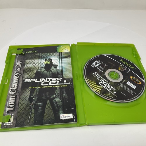 Tom Clancy's Splinter Cell 2010 Microsoft Xbox Video Game With Manual - Picture 4 of 6
