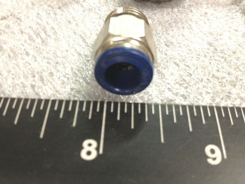 1 Lot of 90 Pieces - Push to Connect 5/16" OD Tube x 1/4" NPS w/O-Ring - Picture 2 of 5