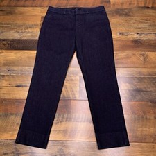 Banana Republic Sloan Crop Jeans Womens 4 Blue Mid Rise Stretch