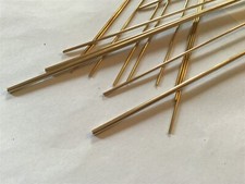 Modellbau Messing Rundstab 1mm 1,5mm 2mm 2,5mm 3mm 2,38mm 1,58mm 3,18mm