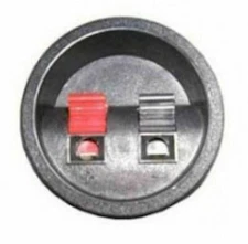 2 1/4 Inch Round Flush Sub Speaker Box Terminals Post Push Subwoofer