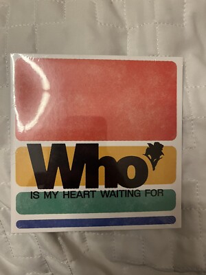 BTS JIMIN cd Single WHO Sealed | eBay