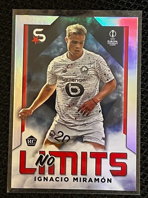 Topps UEFA SUPERSTARS 2023/24 NO LIMITS ROOKIE IGNACIO MIRAMON LILLE # NL-20