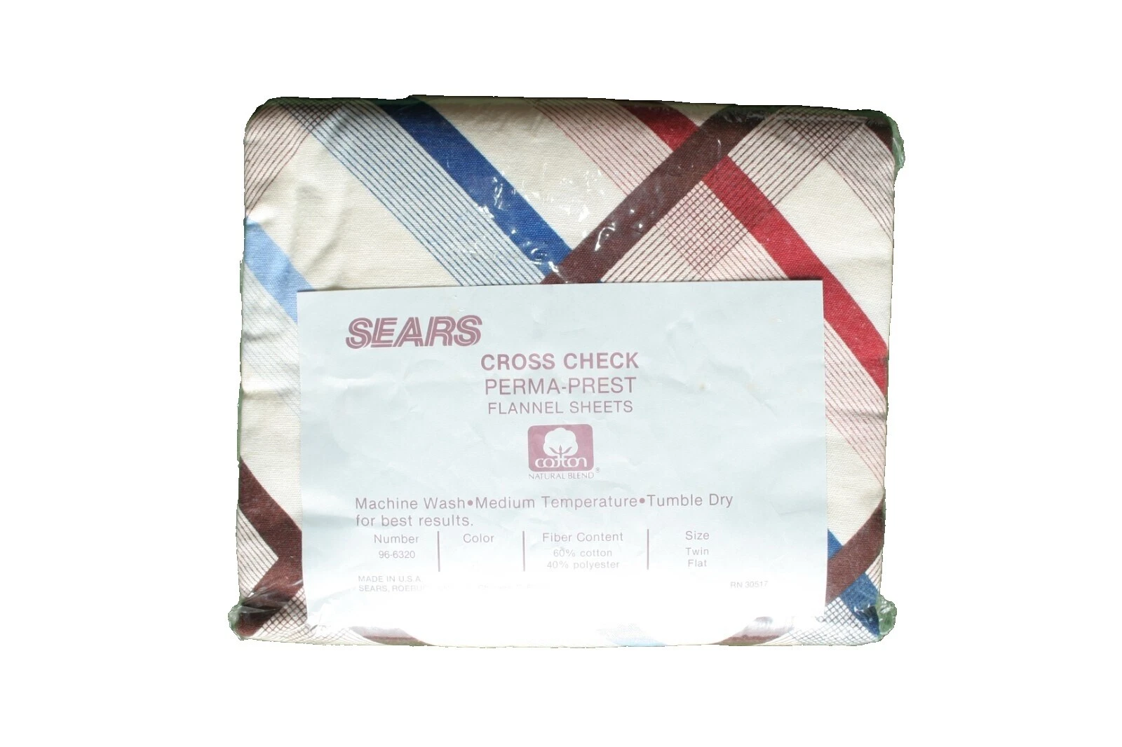 Sears Poliéster Multicolor lençóis de Cama