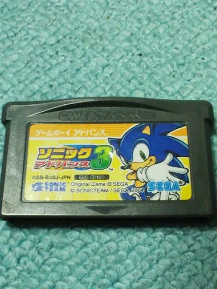 Sonic Advance 3 NTSC Gameboy Advance GBA En 