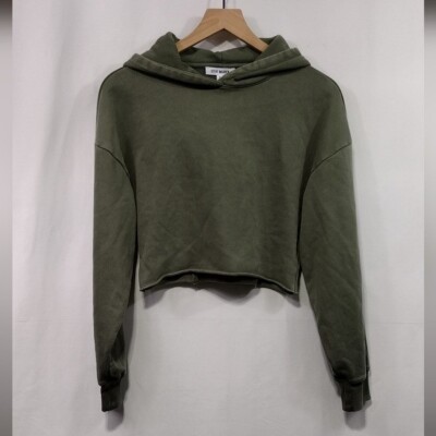 NWT Steve Madden Marin Cropped Top Women's S Green Boho Retro 90s Y2K Casual