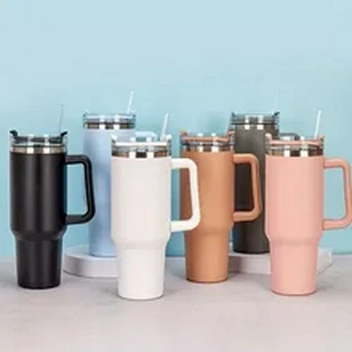 Tumbler Stainless Steel Reusable Vacuum Insulated Lid Straw Leakproof Bottle Kid