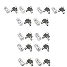 Lot  of 12 Vending Machine Lock Universal Pepsi Coke Dixie Narco Royal Vendors 