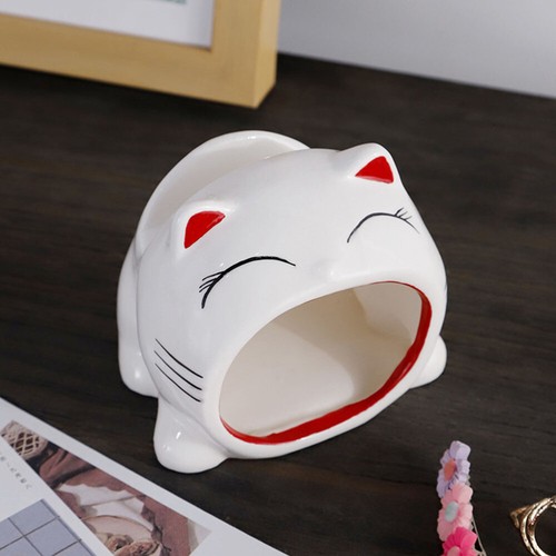 Cat Desktop Decoration Cute Mobile Phone Stand Cellphone Holder for - 第 9/12 張圖片