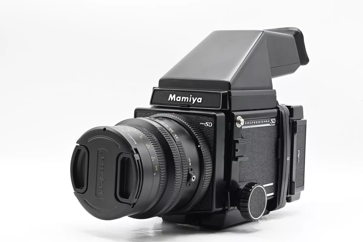 Mamiya RB67 Pro SD Medium Format Kit w/ Prism, 120 Back, 90mm Lens #095