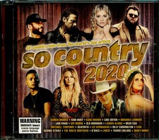 So Country 2020 2-disc CD NEW Sam Hunt Luke Bryan Jon Pardi