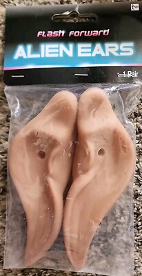 Flash Forward Alien Ears One Size Dress Up Halloween Cosplay 1 Pair