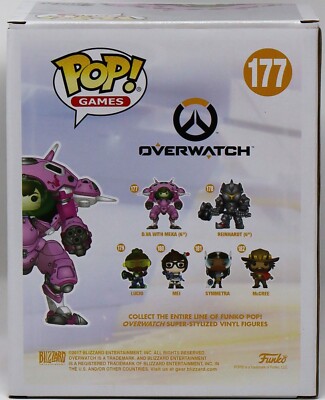 Funko Pop! D.VA With Meka #177 Overwatch Blizzard Exclusive | eBay