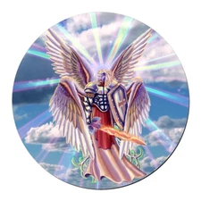 ST MICHAEL ARCHANGEL ANGEL PROTECT Pendant On 925 Sterling Silver 20" Necklace