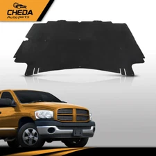 Hood Insulation Pad 1/2" Heat Blanket & Clips Fit For Dodge 02-09 Ram 2500 3500