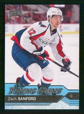 ZACH SANFORD RC YOUNG GUNS 2016-17 UPPER DECK 16-17 NO 215       0503