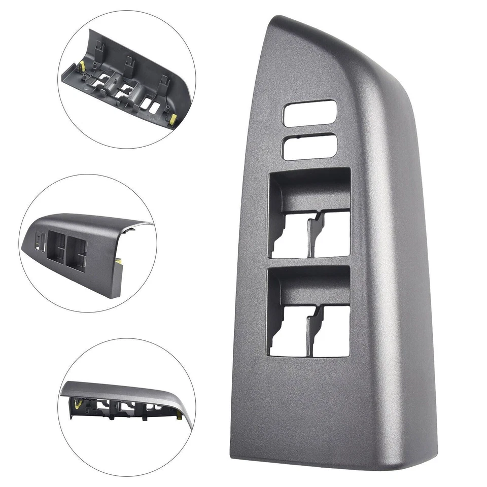 74232-0C100 Для 2010-2017 TOYOTA SEQUOIA TUNDRA ВОДИТЕЛЬ ДВЕРИ ПЕРЕКЛЮЧАТЕЛЬ ОКОН ОБОДОК - Изображение 2 из 4