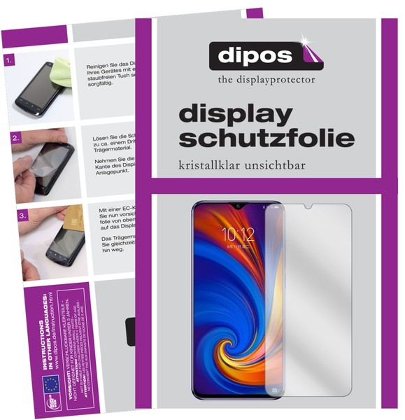6X Schutzfolie FüR Lenovo Z5S Klar Displayschutzfolie Folie Display Schutz Dipos-image
